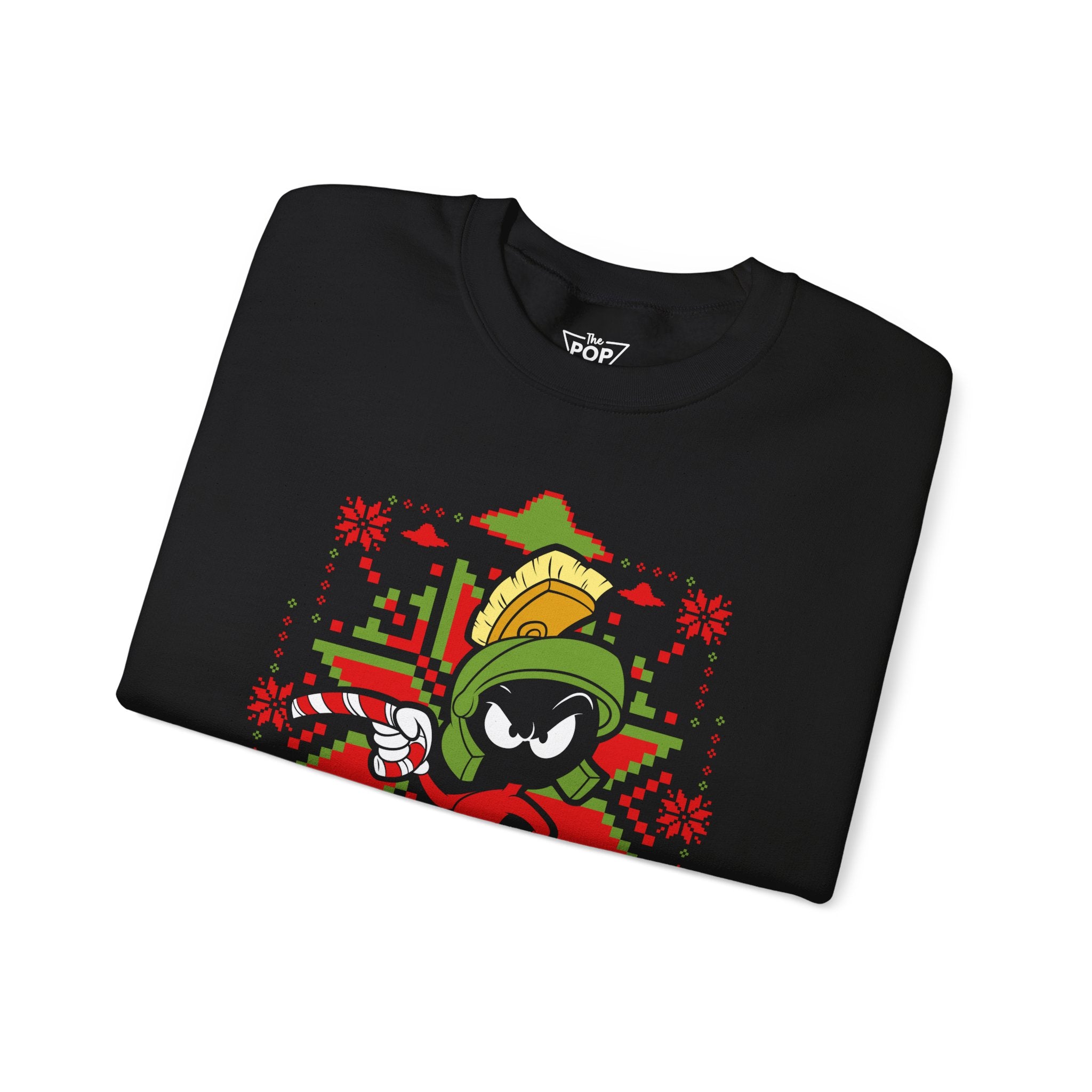 Martian Holiday Sweatshirt - Eat, Drink, Be Martian - Unisex Heavy Blend Crewneck