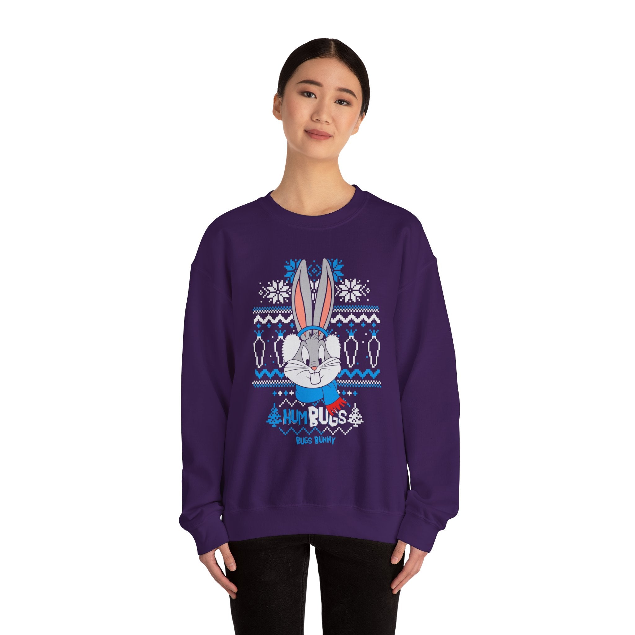 Bugs Bunny Christmas Crewneck Sweatshirt - Unisex Heavy Blend™