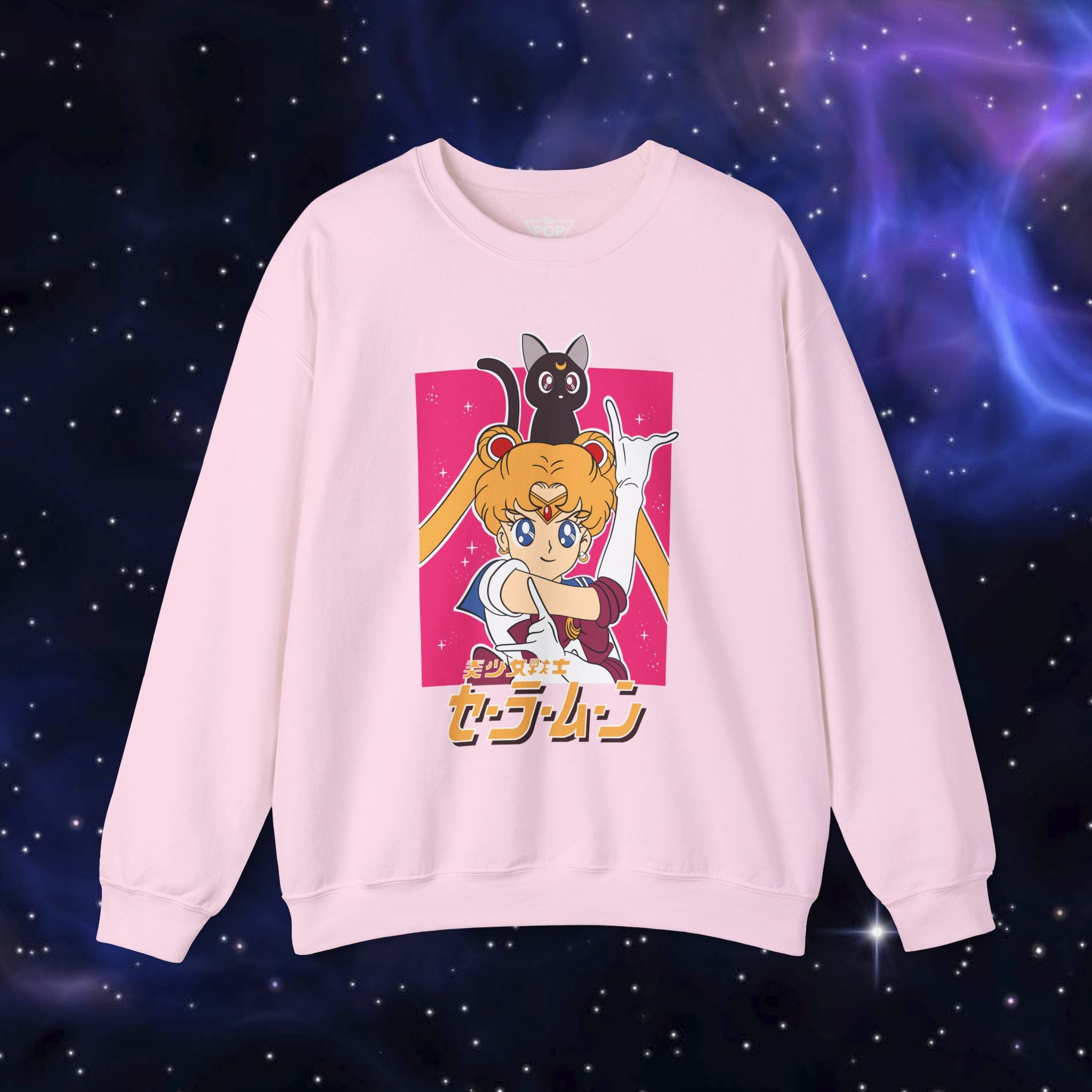 Anime-Inspired Unisex Heavy Blend™ Crewneck Sweatshirt - Sailor Moon Design