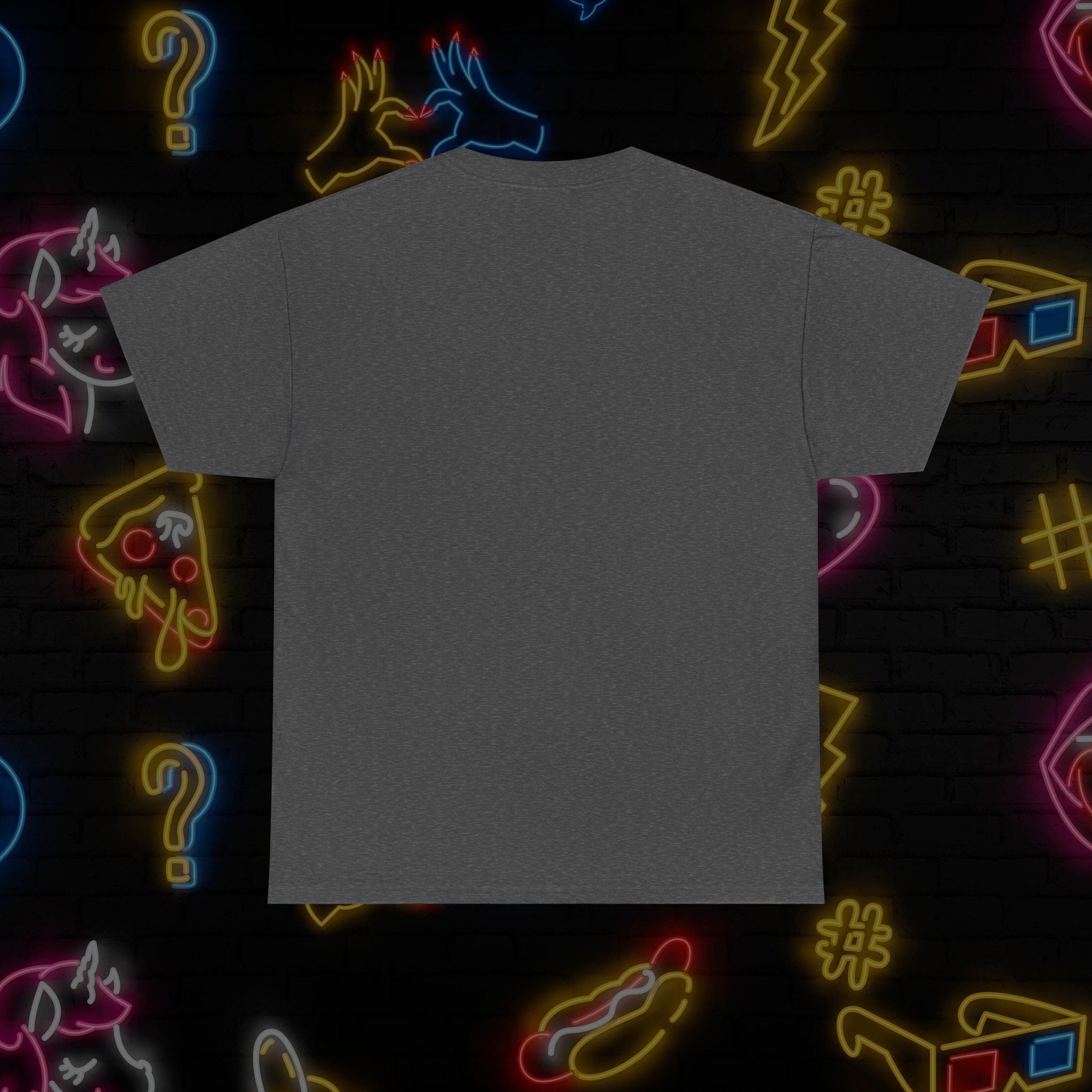 Funny Unisex Heavy Cotton Tee - 'OH BOY' Graphic T-Shirt