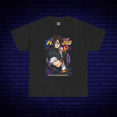 Kyo Kusanagi Graphic Tee - Unisex Heavy Cotton T-Shirt for Gamers