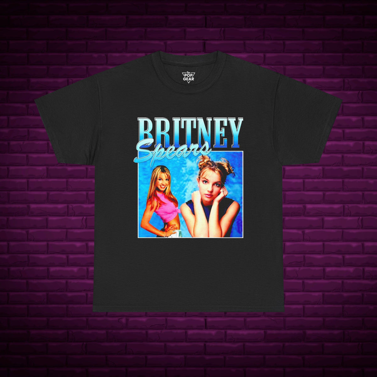 Vintage Britney Spears Unisex Heavy Cotton Tee - Retro Pop Culture Shirt