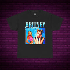 Vintage Britney Spears Unisex Heavy Cotton Tee - Retro Pop Culture Shirt