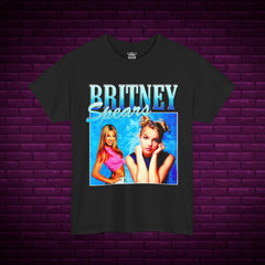 Vintage Britney Spears Unisex Heavy Cotton Tee - Retro Pop Culture Shirt