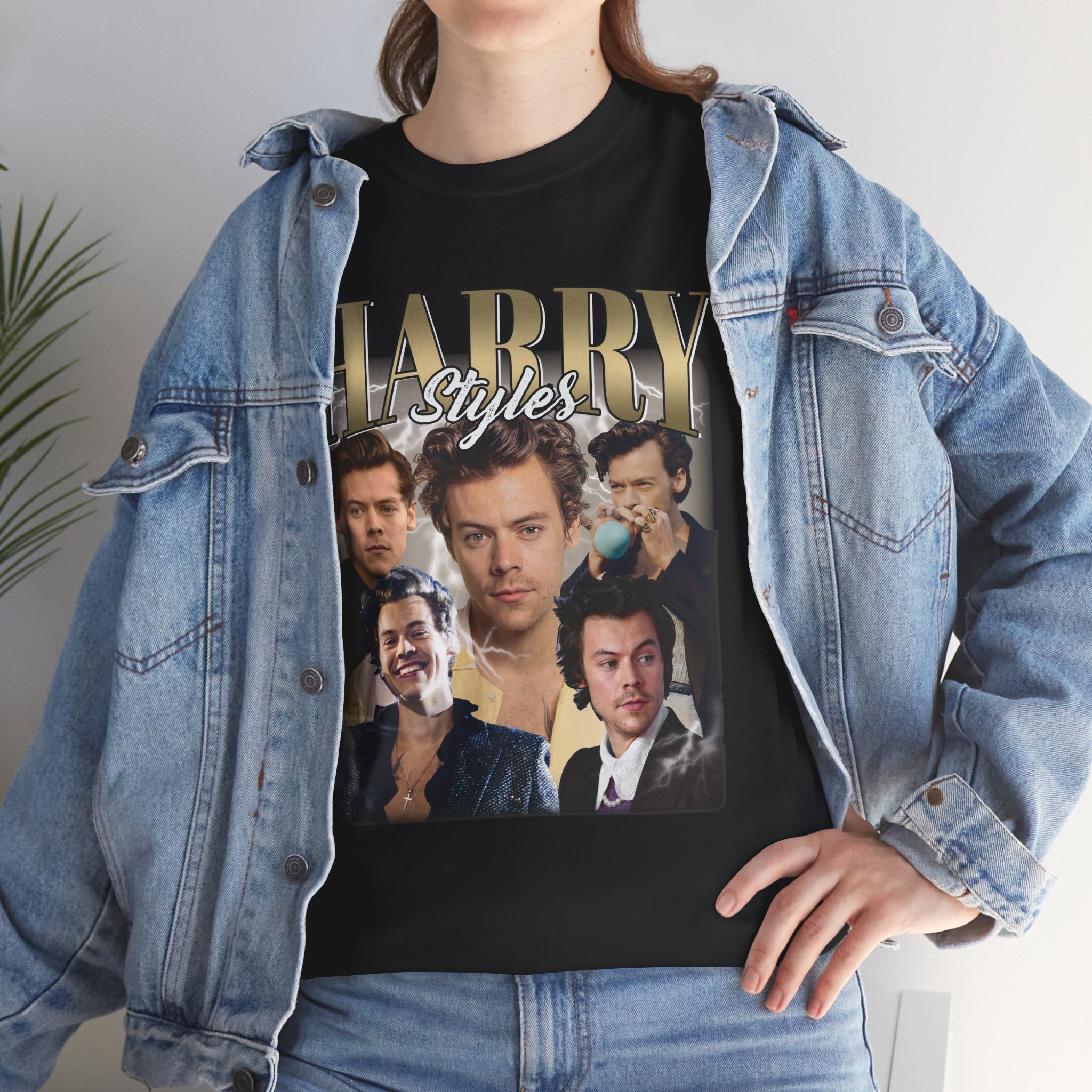 Harry Styles Unisex Heavy Cotton Tee - Perfect for Fans and Casual Wear