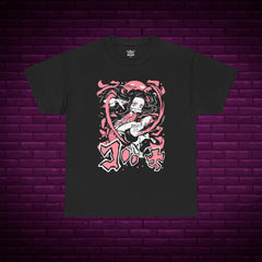 Anime-Inspired Unisex Heavy Cotton Tee - JoJo's Bizarre Adventure Graphic