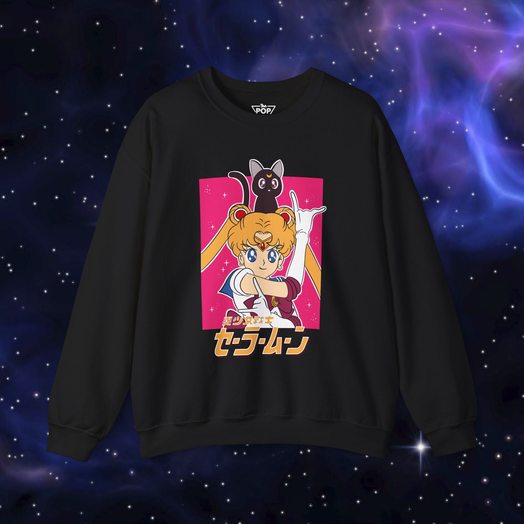 Anime-Inspired Unisex Heavy Blend™ Crewneck Sweatshirt - Sailor Moon Design