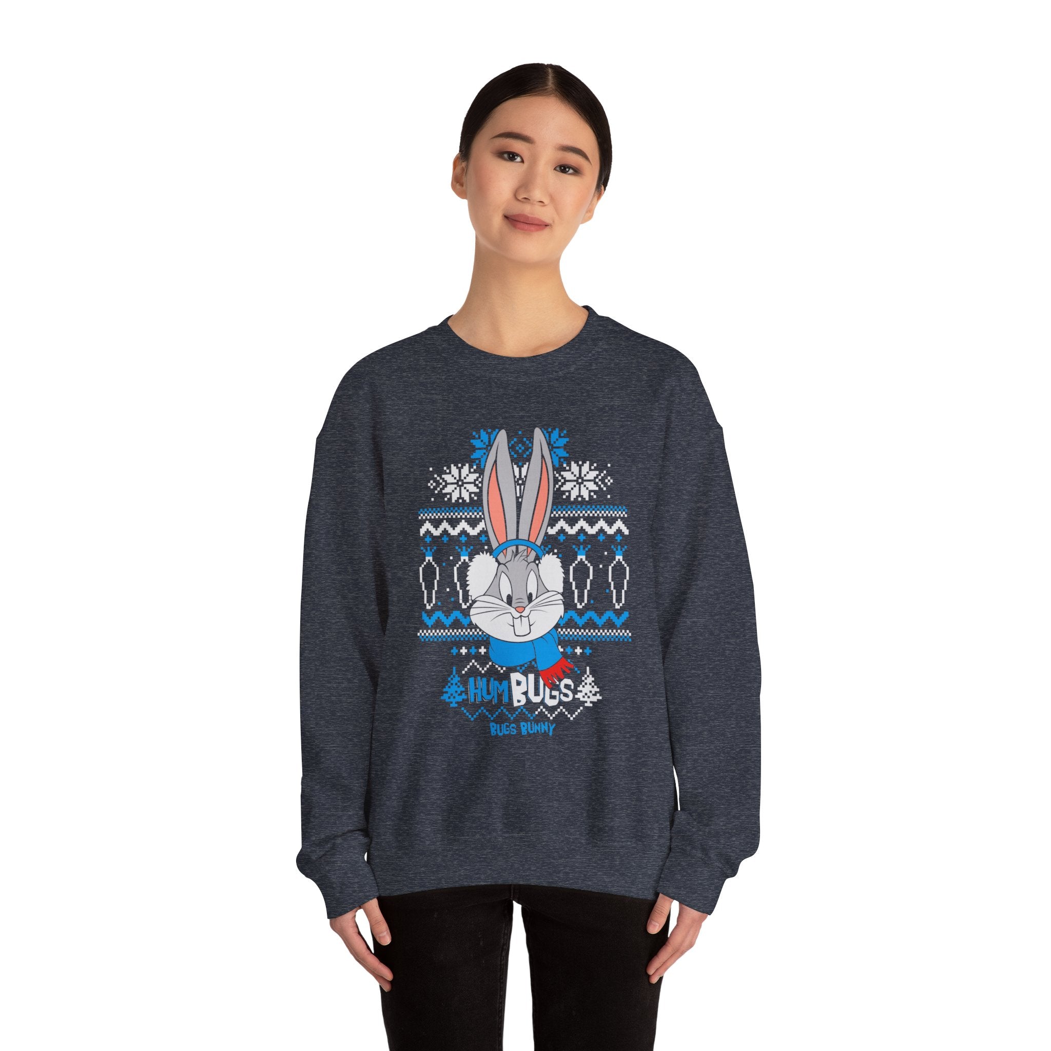 Bugs Bunny Christmas Crewneck Sweatshirt - Unisex Heavy Blend™