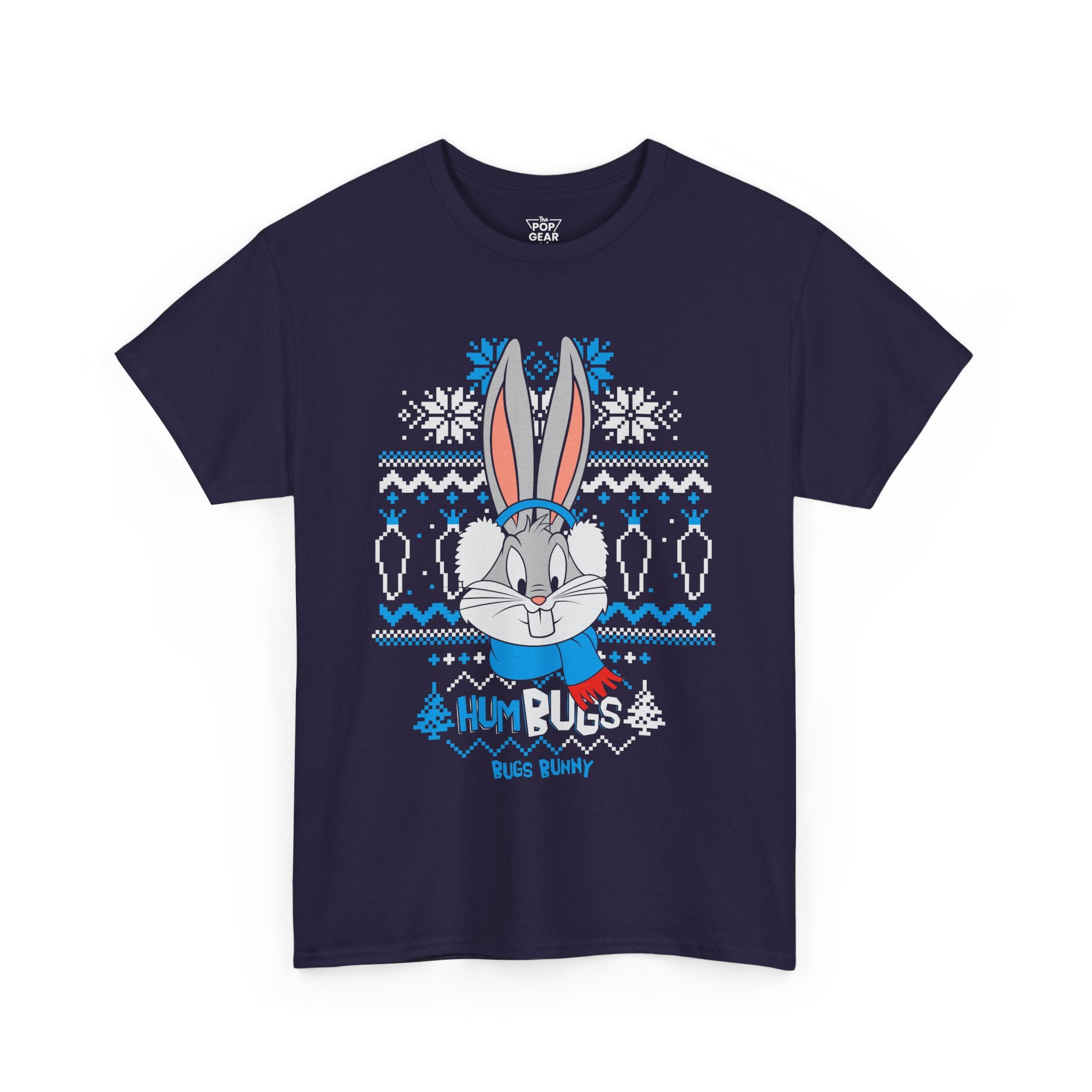 Hum Bugs Unisex Heavy Cotton Tee - Fun Holiday Graphic Tee featuring Bugs Bunny